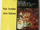 Paul Tortelier Jean Hubeau Faure Cello Sonatas Erato LDE 3193