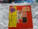 THE ROLLING STONES GOLD SUPER DISC JAPAN 12 INCH VINYL LP OBI AND INSERT