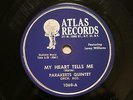 50's DOOWOP PARAKEETS QUINTET My Heart Tells Me / Yvonne ATLAS 1069 E+