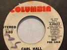 Rare Northern Soul Promo 45/ Carl Hall 