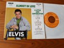 Elvis PRESLEY : almost In Love FRENCH SP RCA 49.569 EX