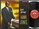 HANK JONES HAVE YOU MET LP US SAVOY 1956  EX