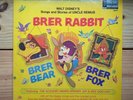 Walt Disney Songs and Stories of Uncle Remus Brer Rabbit Vinyl LP Record 3907