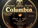 Mason-Dixon Or. + Trumbauer, Secrest   What A Day/Alabammy Snow   Columbia 1861D