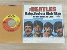 Beatles Original 1967 All You Need is Love Capitol Record Picture Sleeve NM w/45