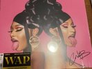 SIGNED Cardi B WAP Limited Edition Gold Vinyl Megan Thee Stallion NEW/SEALED