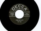 Roy Hall 45 Three Alley Cats/Diggin the Boogie DECCA M- rockabilly 340