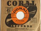 LOU GRAHAM WEE WILLIE BROWN/YOU WERE MEAN BABY Coral NM 45 RPM Rare Rockabilly