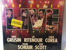 GRP SUPER LIVE NEW SEALED 2 LP Dave Grusin Lee Ritenour Chick Corea Diane Schuur