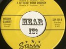 Excellent Hillbilly Gospel Bop EP 45 MELODY QUARTET on STARDAY Sep-109 rare hear