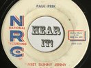 Rockabilly Rocker 45 PAUL PEEK Sweet Skinny Jenny / The Rock-a-round NRC  hear