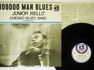 JUNIOR WELLS' CHICAGO BLUES BAND HOODOO MAN BLUES DELMARK PA-3014 Japan VINYL LP