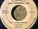 SONNY TIL And The Orioles - HEY LITTLE WOMAN - PROMO 45 - Soul - PARKER CP-219