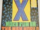 X More Fun In The New World YELLOW VINYL LP /300 (SEALED) black flag.minutemen