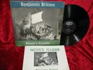 1961 UK NM ARGO ZNF 1 STEREO ED2 OVAL BENJAMIN BRITTEN NOYE'S FLUDE WITH INSERT