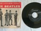 Beatles SHE LOVES YOU Swan Black Label 7