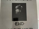 Joy Division - End Live England ‘79 Unofficial White Label 2 x Vinyl LP