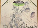 Metallica 1988 ...And Justice For All  Vinyl 2 LP, Promo Stamp, Notched