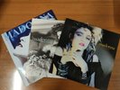 Vinile madonna. The First album, True Blue, Like a Virgin.