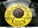 FRED HUGHES promo 'Baby Boy' ORIGINAL northern soul 45