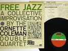 ORNETTE COLEMAN DOUBLE QUARTET FREE JAZZ ATLANTIC P-6059A Japan VINYL LP