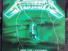BERNETT SB 18026 / RIDE THE LIGHTNING / METALLICA FRENCH GREEN ORIG. METAL LP