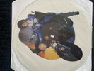 prince - purple rain uncut  shaped picture disc