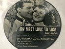 Leo Reisman Victor PICTURE RECORD 78 rpm Janet Gaynor My First Love to Last RCA