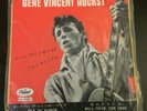 Rare 1959 Gene Vincent Rocks - Over the Rainbow - Picture Sleeve 45 - Japan