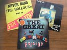 3 X PUNK/NEW WAVE LP ALBUMS SEX PISTOLS SWINDLE NMTB + DR HECKLE PIGBAG  WORN