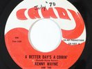 Psych 45 KENNY WAYNE & THE KAMOTIONS A Better Day's A Comin'/They on Candy VG++