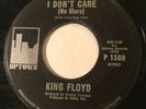 NORTHERN SOUL King Floyd I DON'T CARE (NO MORE) Uptown 45 rare Canadian pressing