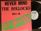 SEX PISTOLS Never Mind The Bollocks - 1977 1st Press LP Submission Sticker  VG++