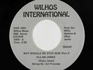 70s Soul/Disco 45 - Ollan James - Why Should We Stop Now - Wilhos VG+ unknown?