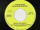 Funk Electro Vocoder 45 - Master Blasters Horton - Rock The Party - VG+ rare