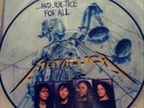 METALLICA ...AND JUSTICE FOR ALL ORIGINAL VERTIGO PICTIRE DISC DEAD MINT.