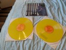 DAVID BOWIE-STAGE YELLOW VINYL LPS 1978 ORIGINAL 1ST PRESS + STICKER NM / EX++