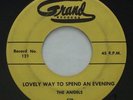 Doo Wop R&B THE ANGELS Lovely Way To Spend An Evening / Your  GRAND 121 45 HEAR