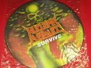 NUCLEAR ASSAULT Survive picture disc LP (1988) UK orig METAL