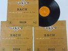 RARE   3 x LP - Hermann Scherchen Bach art of fugue - decca LXT 2503 /04 /05