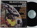 GIL SCOTT-HERON & BRIAN JACKSON From South Africa... ARISTA LP gatefold
