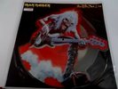 IRON MAIDEN SHAPPED PICTURE DISC FEAR OF THE DARK LIVE 1993