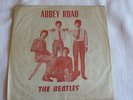 THE BEATLES - ABBEY ROAD  LP YELLOW VINYL - UNIQUE COVER (TAIWAN?)
