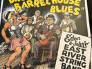 SIGNED R CRUMB EAST RIVER STRING BAND DRUNKEN BARREL HOUSE BLUES COVER LP VINYL