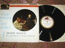 YEHUDI MENUHIN & LOUIS KENTNER Brahms Sonatas UK ORIGINAL 1st PRESS LP ASD 474