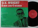 O.V. WRIGHT 8 Men And 4 Women BACKBEAT LP