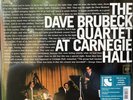 The Dave Brubeck Quartet At Carnegie Hall Vinyl Speakers Corner Sealed Double LP