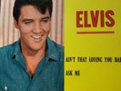 ELVIS PRESLEY   VINYL 45T AIN'T THAT LOVING YOU BABY
