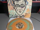 Neck Deep Rain in July / a History of Bad Decisions Vinyl Lp. Green/ Orange