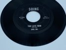 soul inc, soul on the rocks, 45rpm record, soinc records, rare, vg cond
